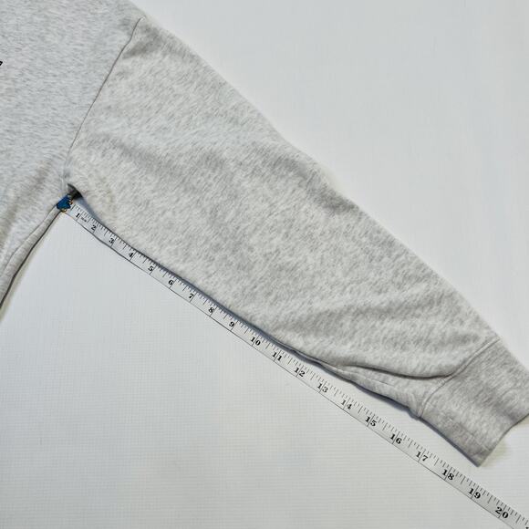 Vans Sweatshirt Mens Medium Gray Off The Wall Palm Trees Crewneck Pullover Skate - Picture 9 of 9